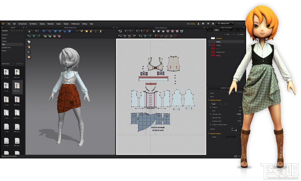 Marvelous Designer个人版,3D服装设计软件